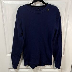 Helly Hansen workwear Navy Crewneck Thermal Top